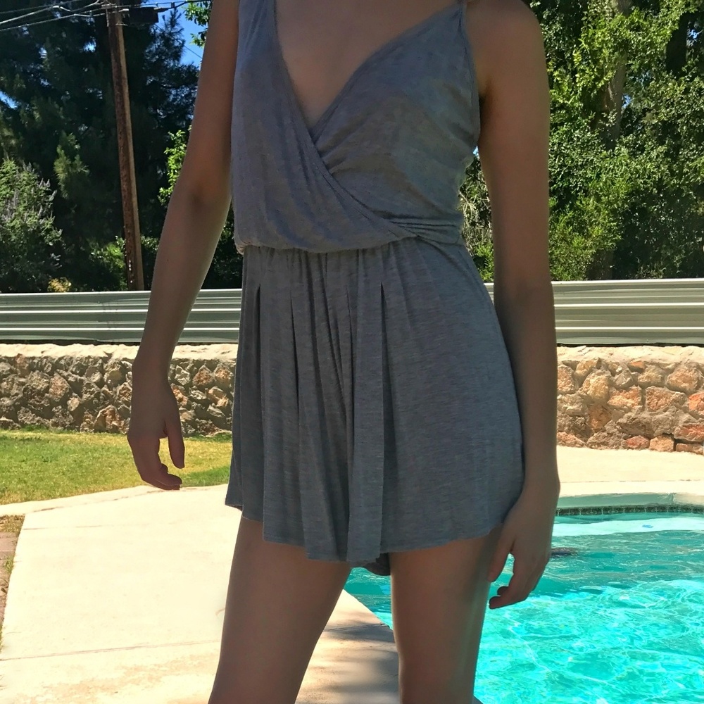 Grey Romper